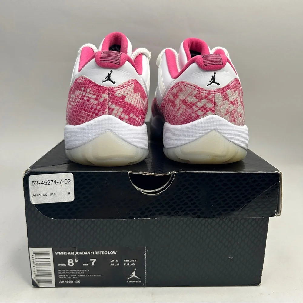 Nike Air Jordan 11 Retro Low WMNS “Pink Snakeskin” 2023 - Picture 4 of 7